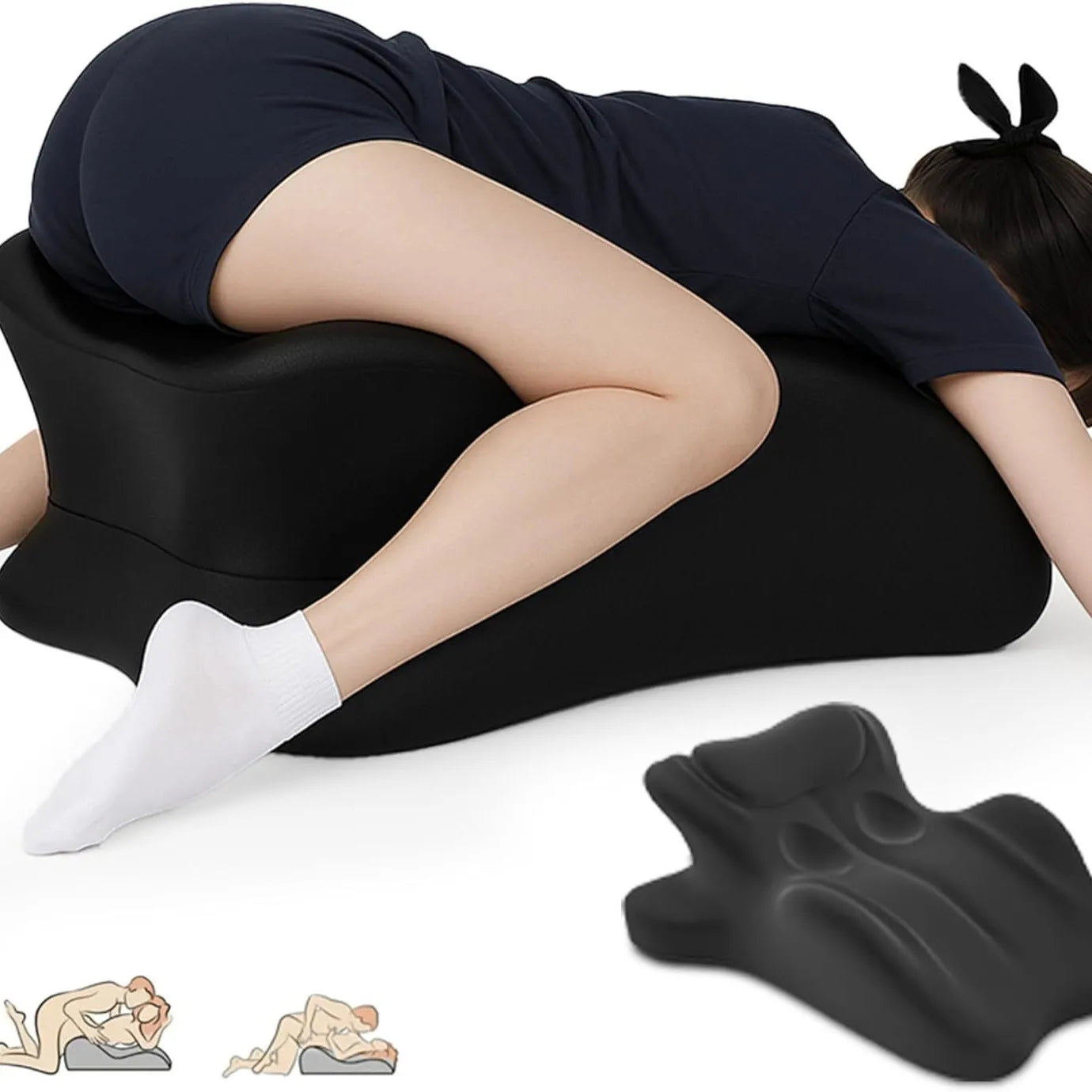 U-Shape Face Down Prone Position Pillow | Bed Support Cushion