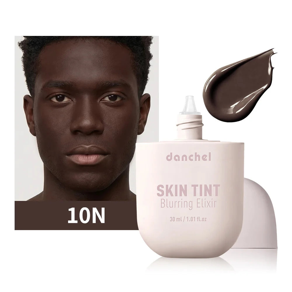 Skin Tint Blurring Elixir Foundation 24 Colors Concealer Blur Pores Fine Lines Long Lasting Hydrating Makeup For All Skin Tone Peaceful Pleasures Health and Wellness 24 10N