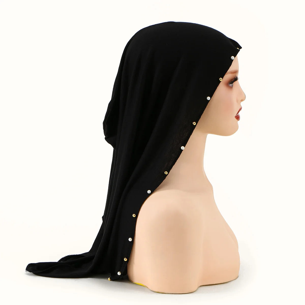 Modal Cotton Stretch Underscarf Cap | Instant Hijab Turban Bonnet