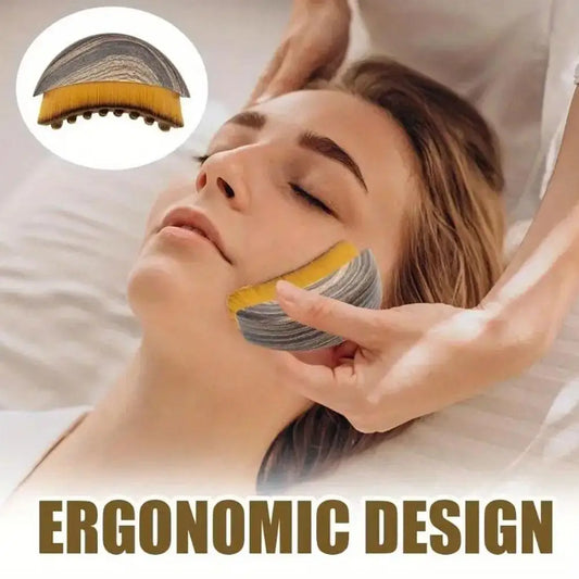 Chin & Jawline Contour Massage Brush – Face Sculpting Tool Facial Massage Tool Oasis Select