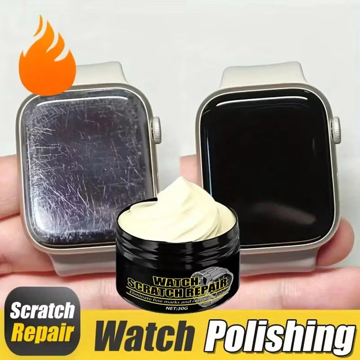 Watch Polishing Paste – Scratch Repair & Metal Shine Cream 30g