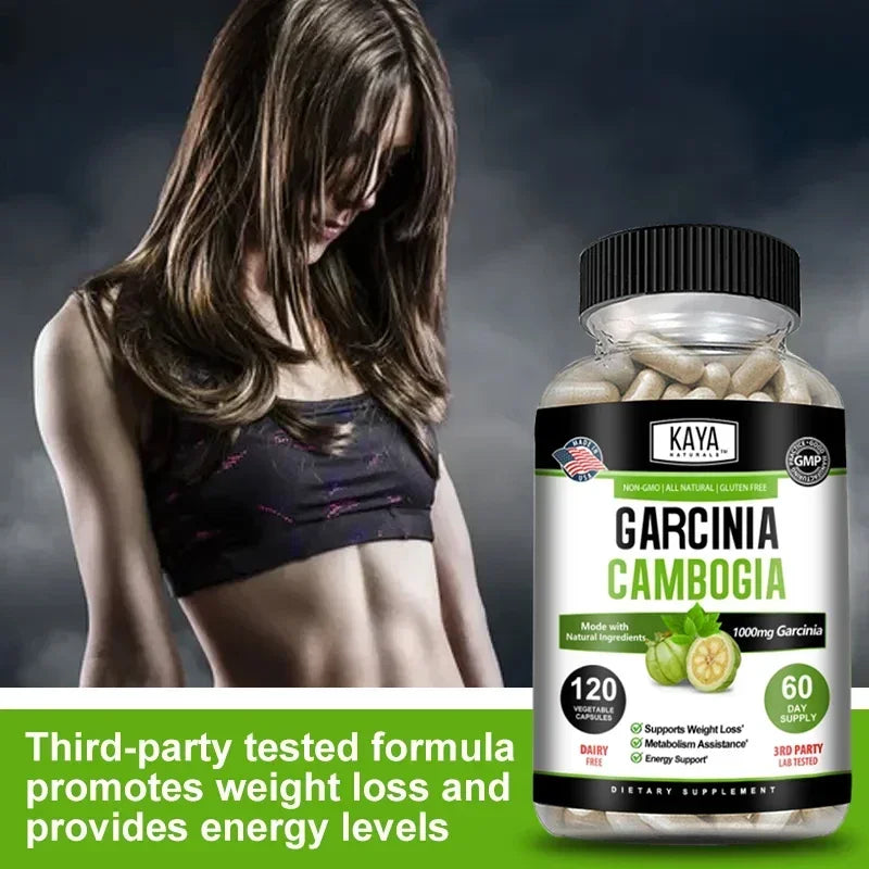 Garcinia Cambogia 1000mg Capsules – Metabolism & Energy Support