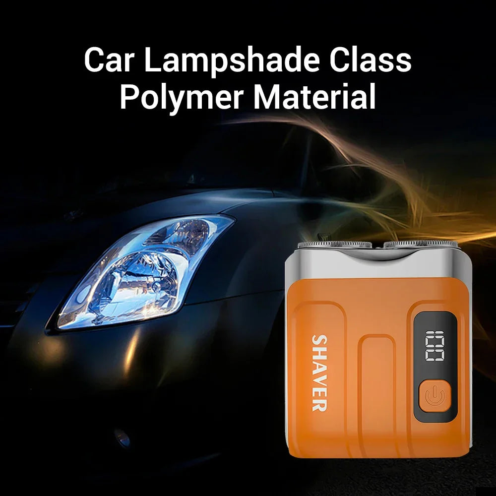Hailicare Mini Electric Shaver for Men | Dual Blade Type-C