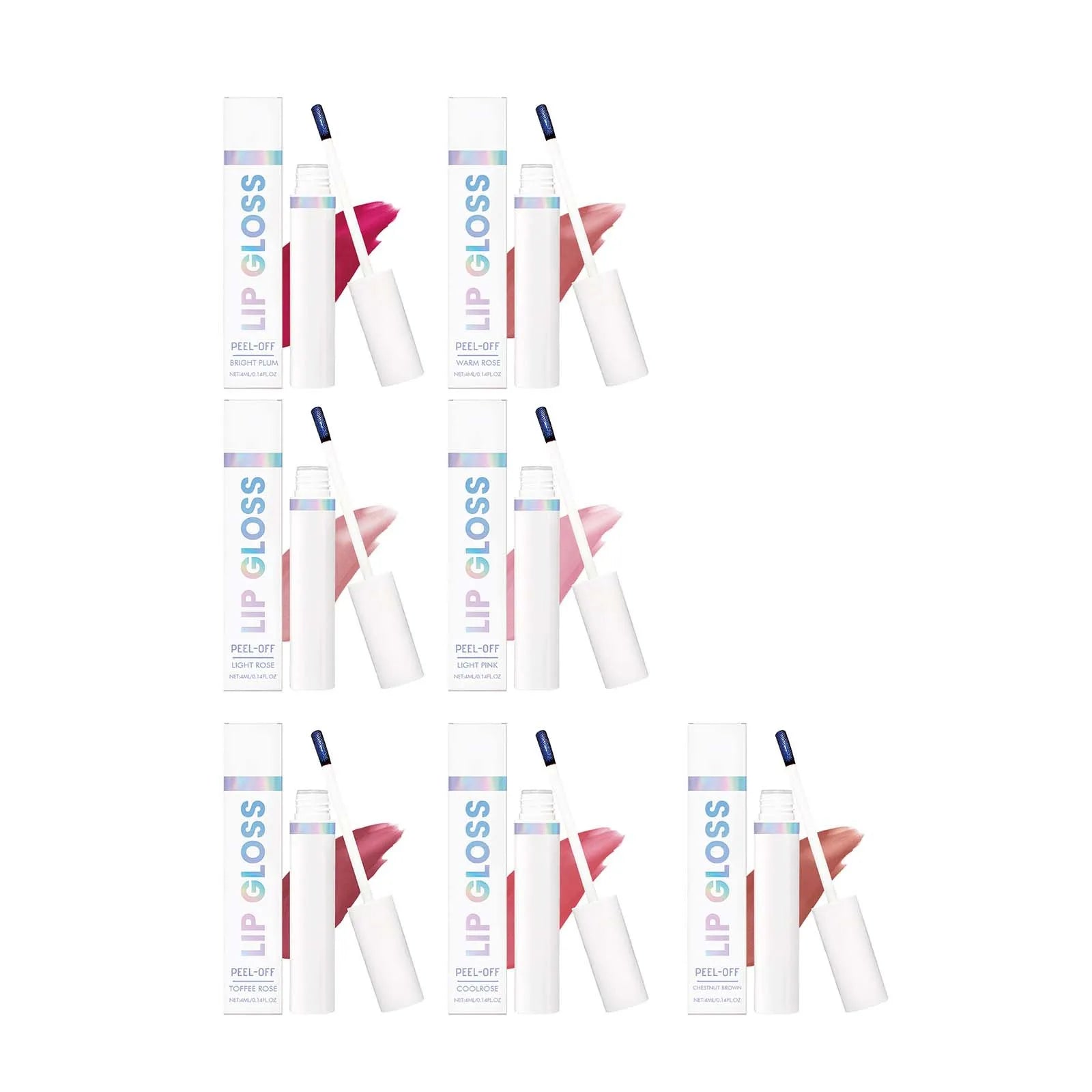 Tear off Lip Gloss Waterproof Long Lasting Peel off Liquid Lipstick Easy to Color Nourishing Lip Reduce Dryness Cosmetics Peaceful Pleasures Health and Wellness