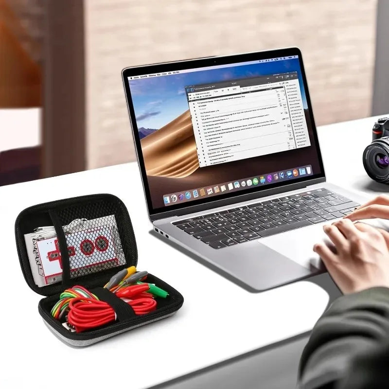 Mini Hard EVA Electronics Organizer Bag | Cables & USB Travel Case
