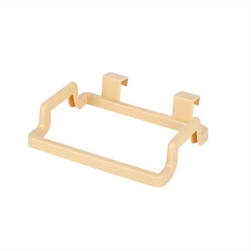 Mini Garbage Bag Holder | Door-Mounted Plastic Trash Hanger