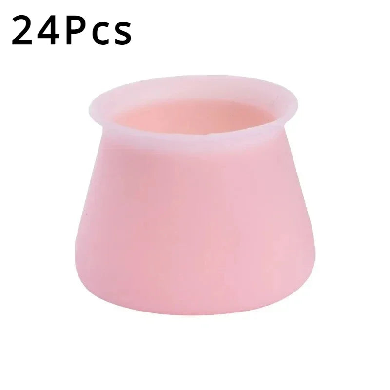 Silicone Chair Leg Caps – Non-Slip Floor Protectors