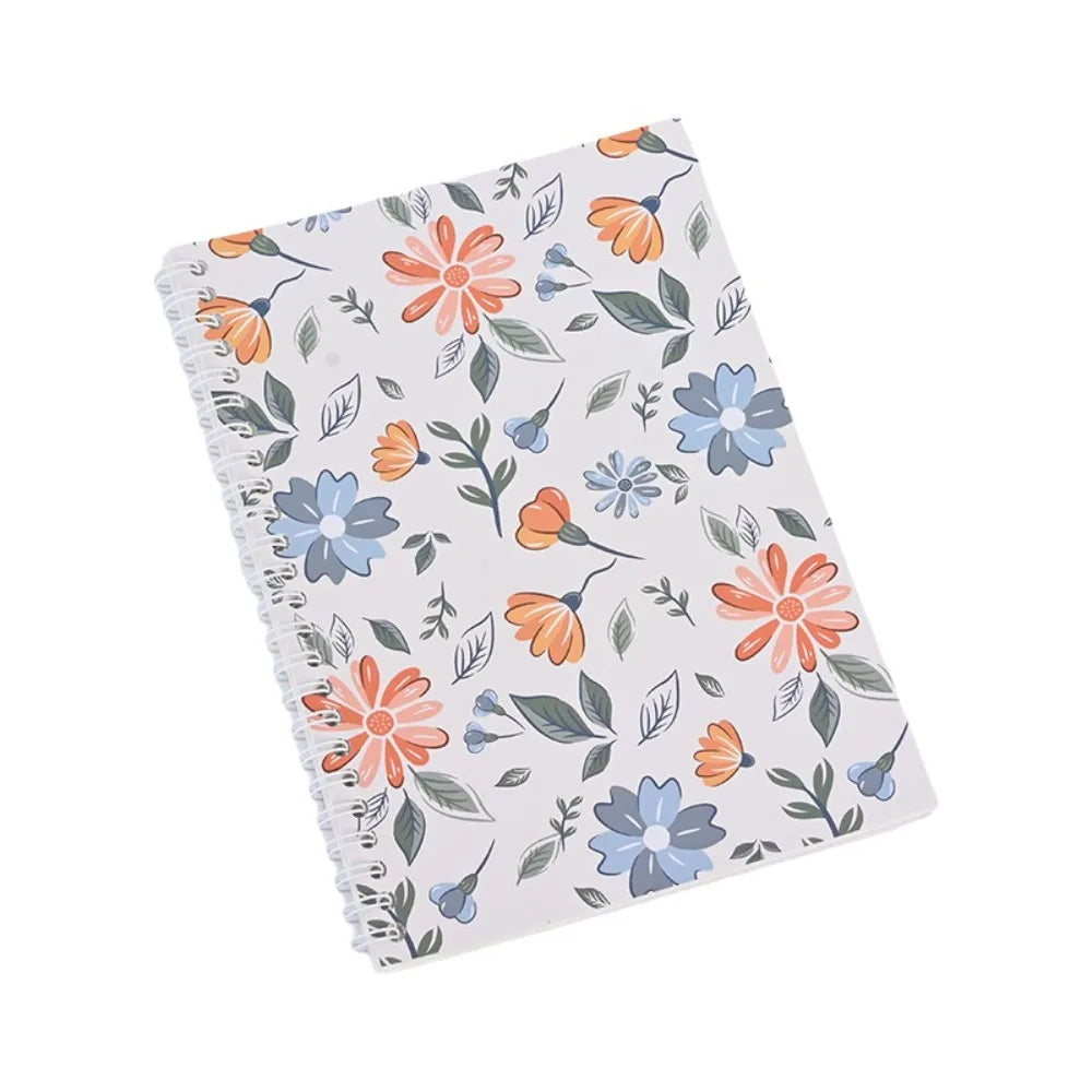 Reusable A5 Size Release Book Stickers Organizer Tape Storage Double-sided Sticker Collecting Album Peaceful Pleasures Health and Wellness White