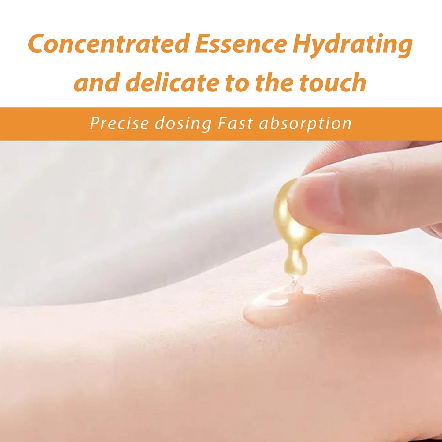 50-Pack Collagen & Hyaluronic Acid Face Serum Capsules
