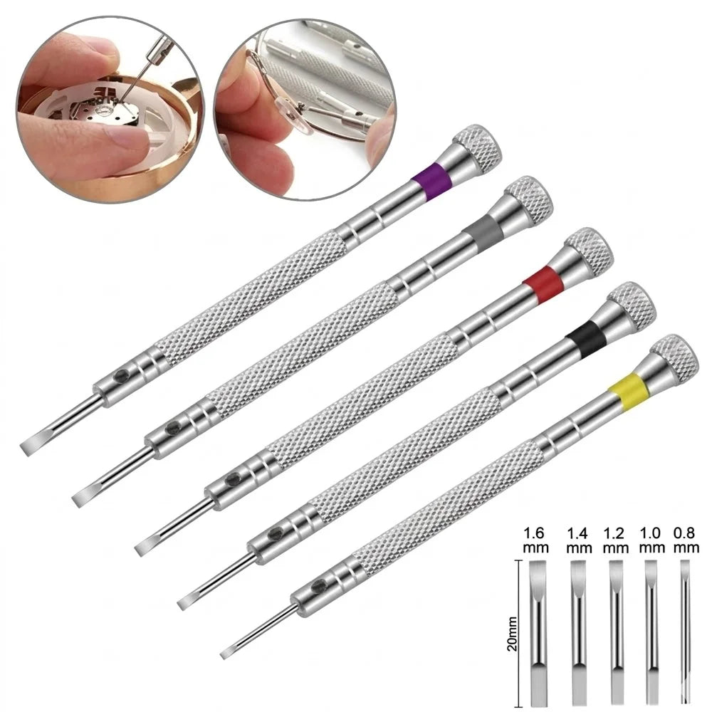 Watch Repair Tool Kit & Mechanical Watch Lubricant Oil Set