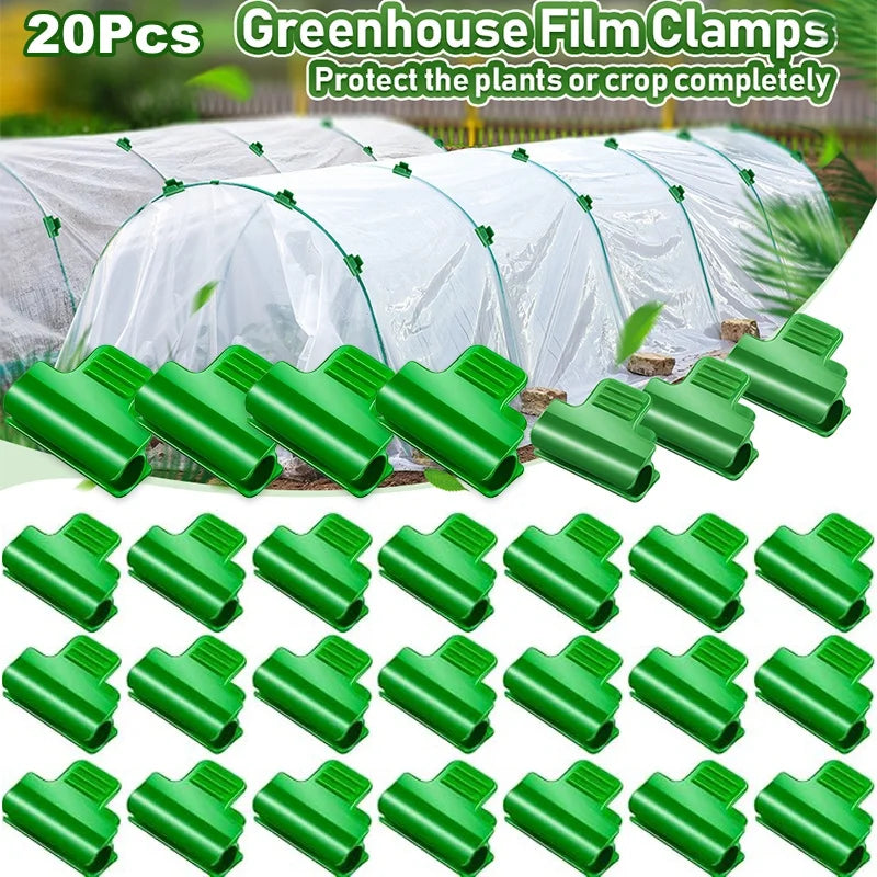 Greenhouse Film Snap Clamps for Fiberglass Hoop Grow Tunnels Greenhouse Snap Clamps Peaceful Pleasures Health and Wellness