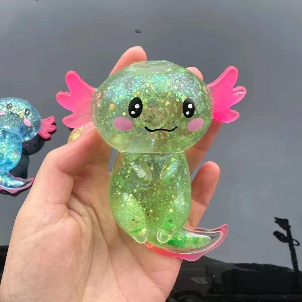 Salamander Squishy Fidget Toy | Stretchy Slow-Rise Squeeze Fun