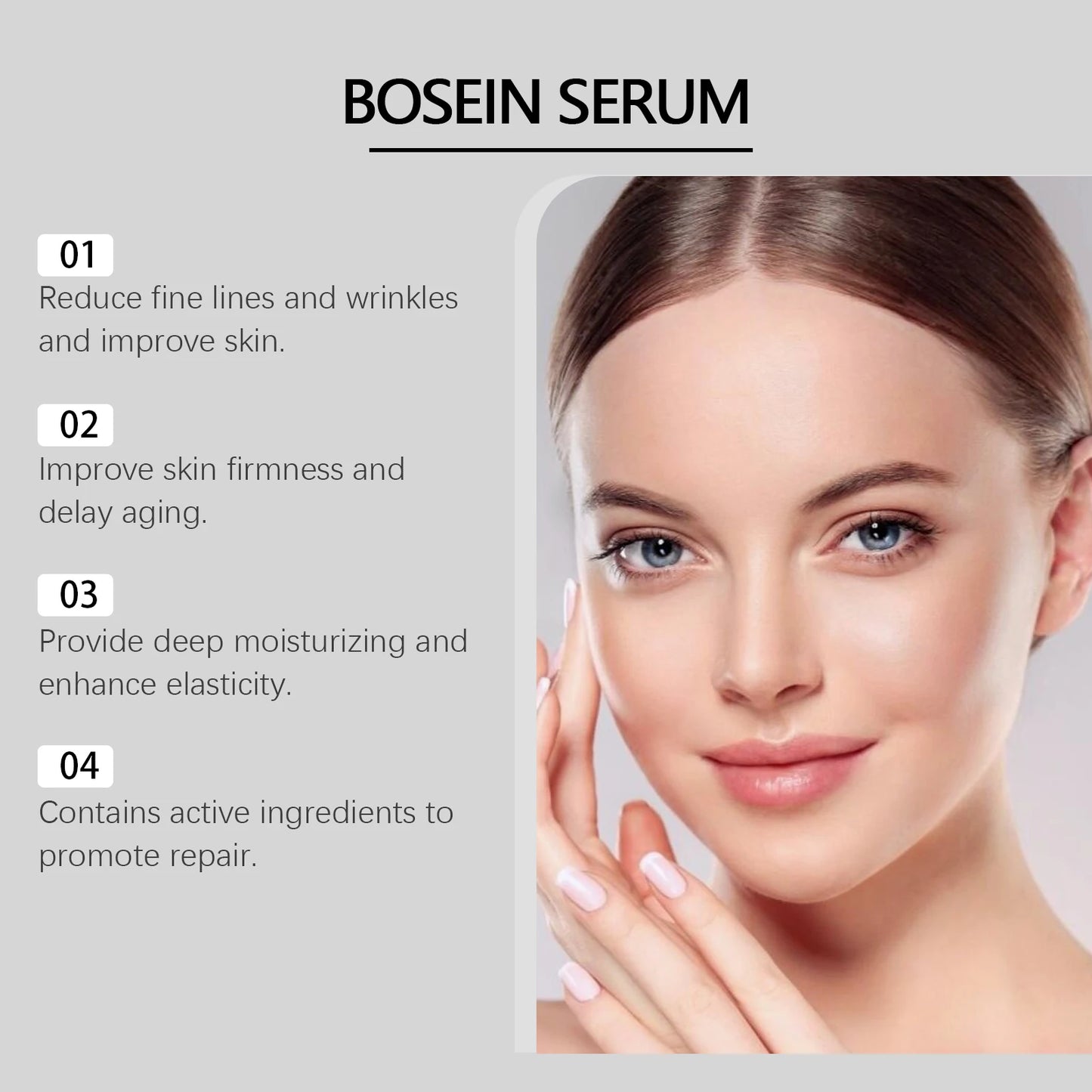 Bosein Face Serum – Collagen, Hyaluronic Acid, Brightening