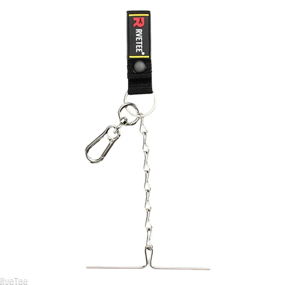 Electrical Tape Holder Chain for Tool Belt | Holds 7 Rolls