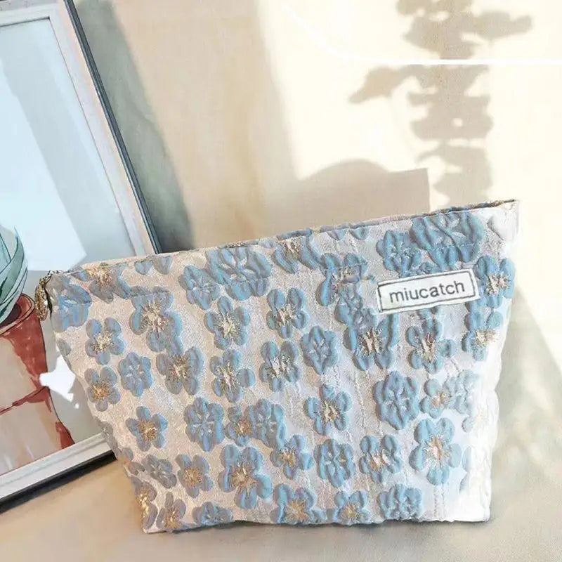 Cosmetic Bags Zipper Opening Key Card Holder Cartoon Student Pencil Case Coin Purse Ladies Hand Portable Storage Bag Peaceful Pleasures Health and Wellness A3