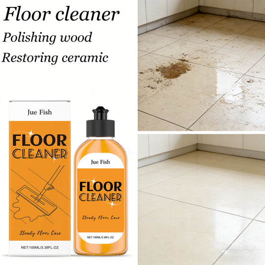 Jue-Fish 100ml Multi-Surface Floor Cleaner | Polish & Dirt Removal Floor Cleaner Peaceful Pleasures Health and Wellness