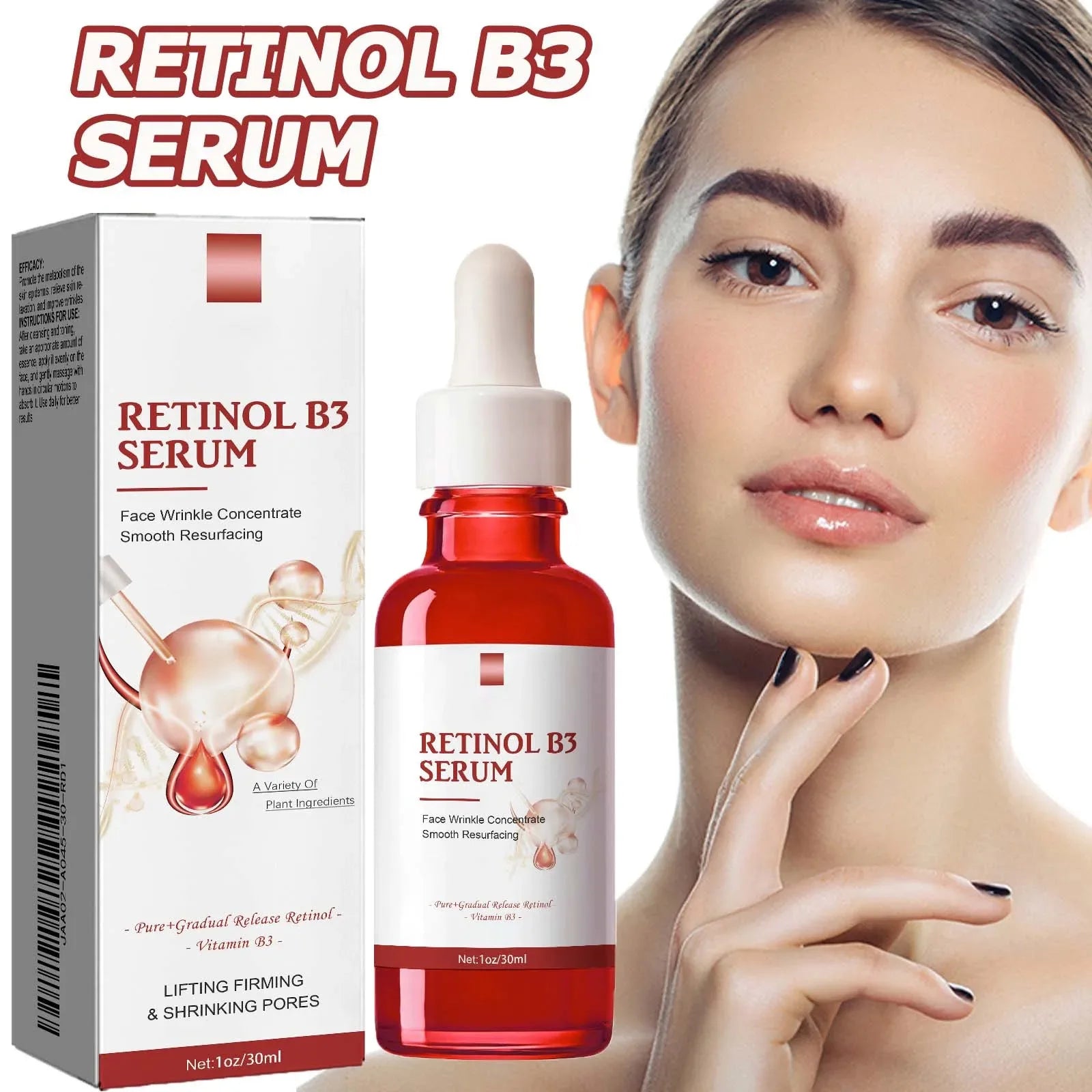 Remove W-rinkles Essence Anti A-ging Fade Fine Line Lifting Firming Repair Smooth Moisturizing Nourish Tighten Retinol B3 Serum Peaceful Pleasures Health and Wellness