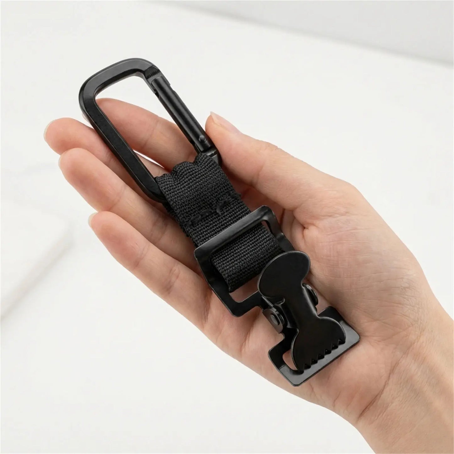 Multi-Function Toothed Clamp For Firefighting And Golf Towel Clipping Durable Rust-Proof Metal Peaceful Pleasures Health and Wellness