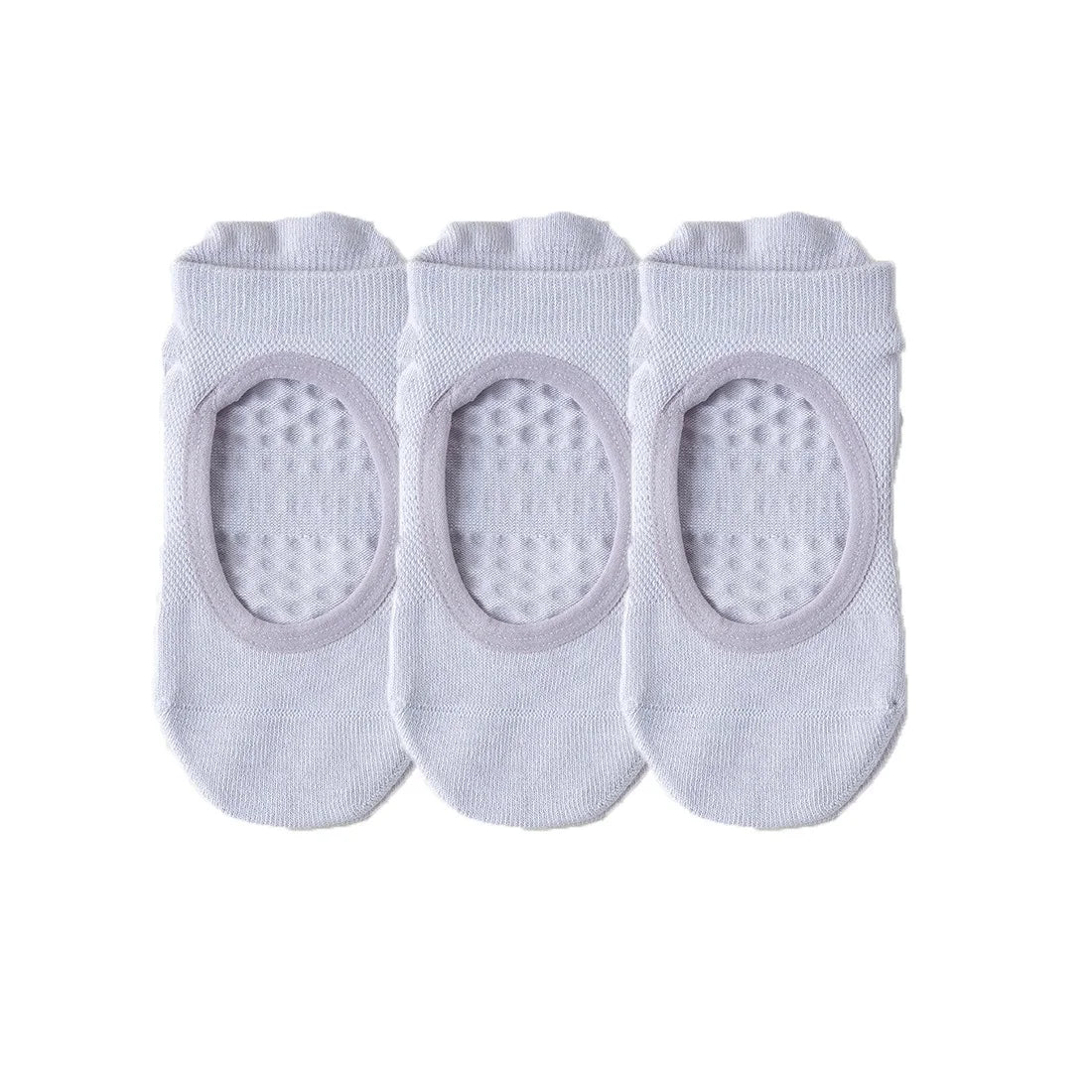 1/6_Pairs Women'S Yoga Socks Non-Slip Pilates Dance Socks Non-Slip Floor Slippers With Handles For Gym Indoor And Fitness Ballet Peaceful Pleasures Health and Wellness 3Pairs