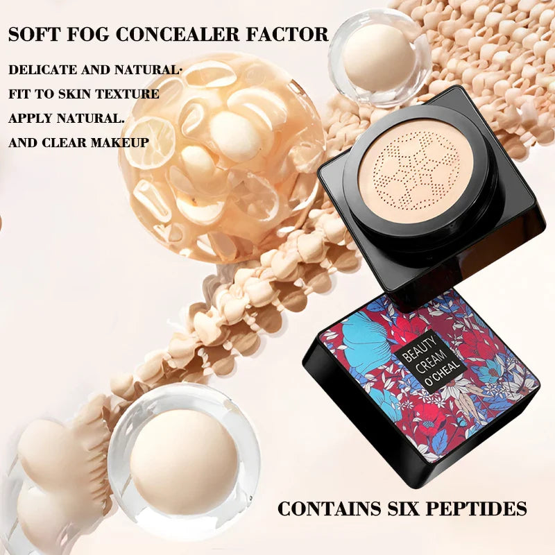 Mushroom Head Air Cushion BB Cream – Full Coverage Foundation
