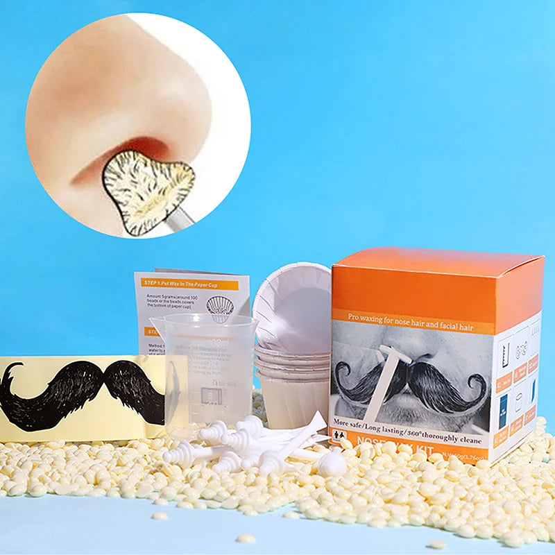 Nose Hair Wax Kit 50g | Safe Removal for Men & Women