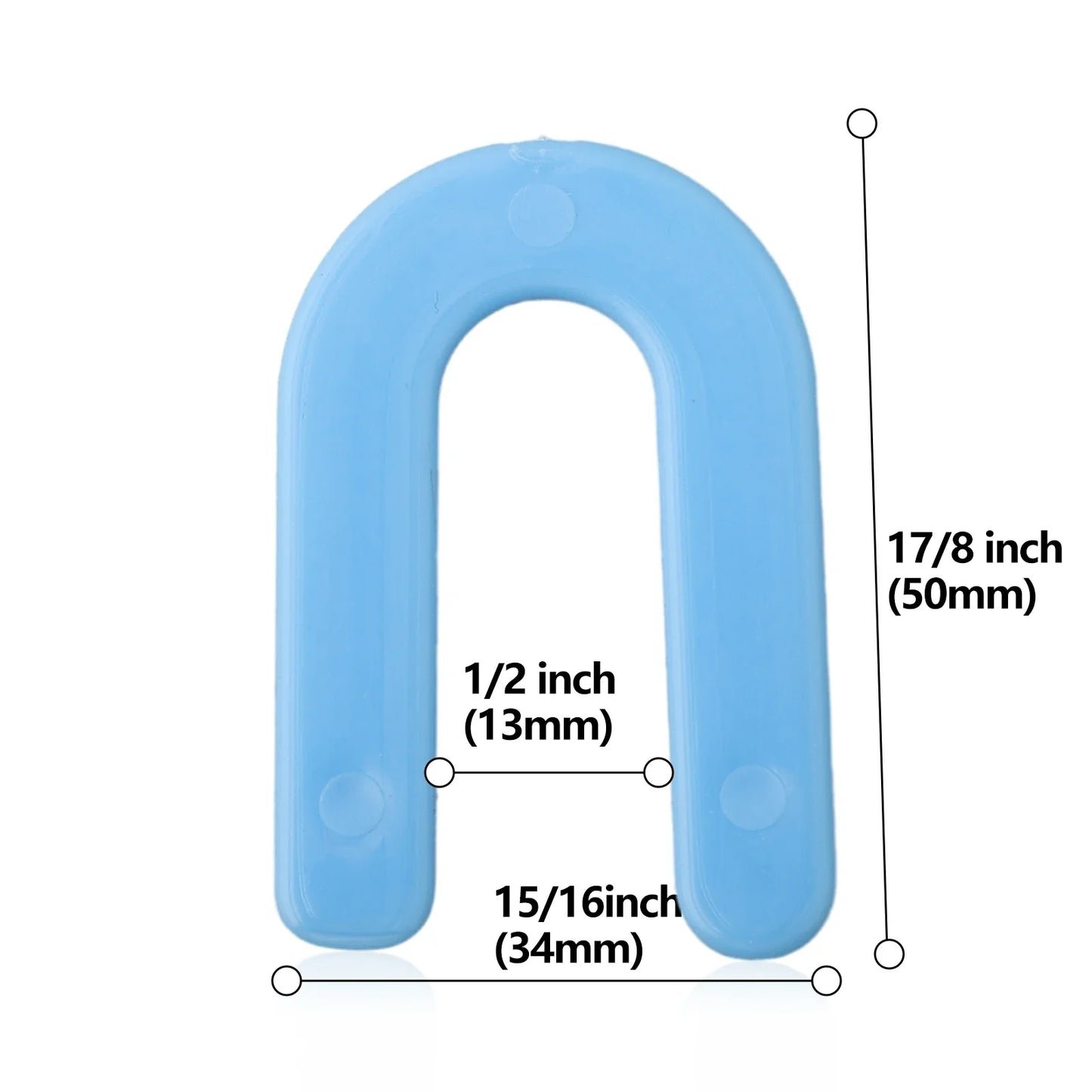 U-Shaped Horseshoe Tile Shims Spacers 100/200pcs – PP Wedges