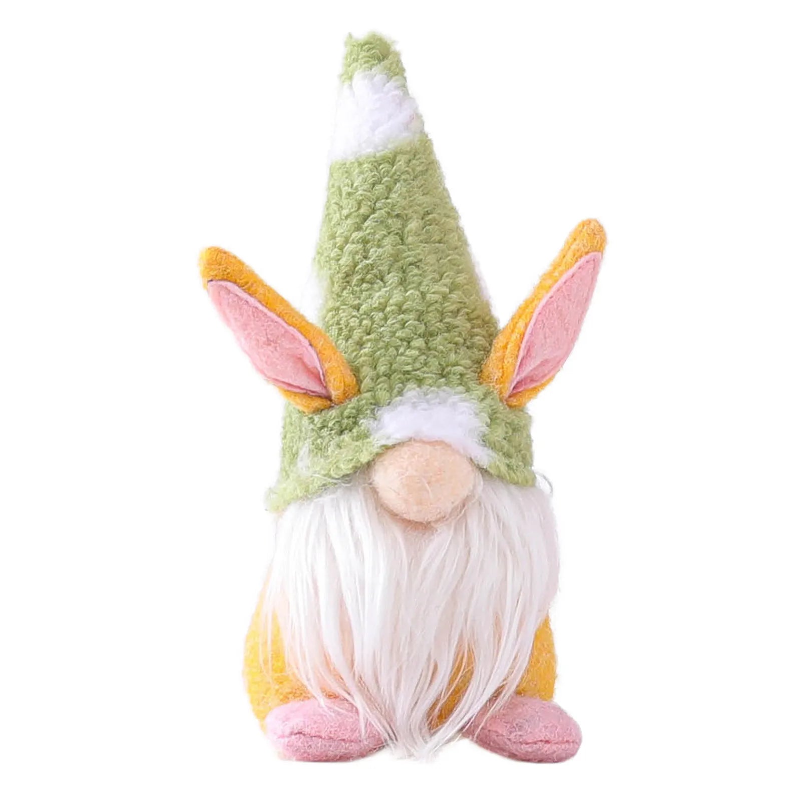 Cute Easter Faceless Gnome Rabbit Doll Handmade Home Decoration Spring Hanging Bunny Party Decor Ornaments Kids Gifts Peaceful Pleasures Health and Wellness Green