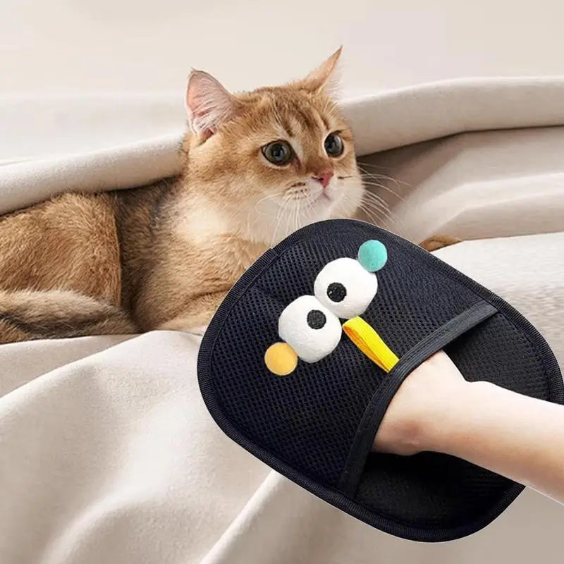 Static Removal Gloves For Pet Hair Cat Brush Glove Cats Shedding Massage Grooming Gloves Dog Brush For Scratching Cleaning Peaceful Pleasures Health and Wellness