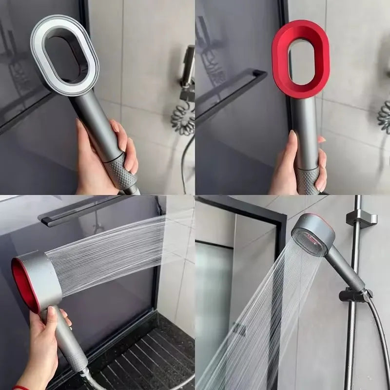 Filter Shower Head High Pressure Beauty Rain Faucet Showerhead Filtration Purification Bathroom Accessories Filtered Water Peaceful Pleasures Health and Wellness