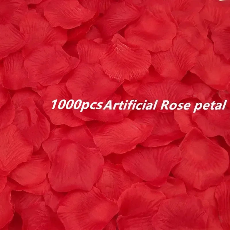 6-48Pc LED Flameless Candles Battery Operated Creative Wishing Tealight Warm White Fake Electric Candle For Halloween Christmas Peaceful Pleasures Health and Wellness Rose petal only