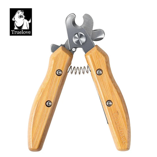 Truelove Bamboo Pet Nail Clipper – Stainless Steel, Eco-Friendly Peaceful Pleasures Health and Wellness Bamboo 13cmX5cm China Mainland