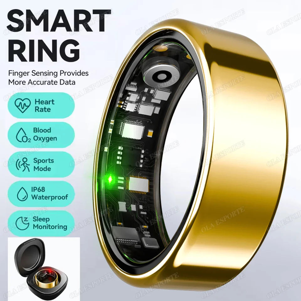 R09 Smart Ring – Heart Rate, SpO2 & Sleep Tracker | 5ATM