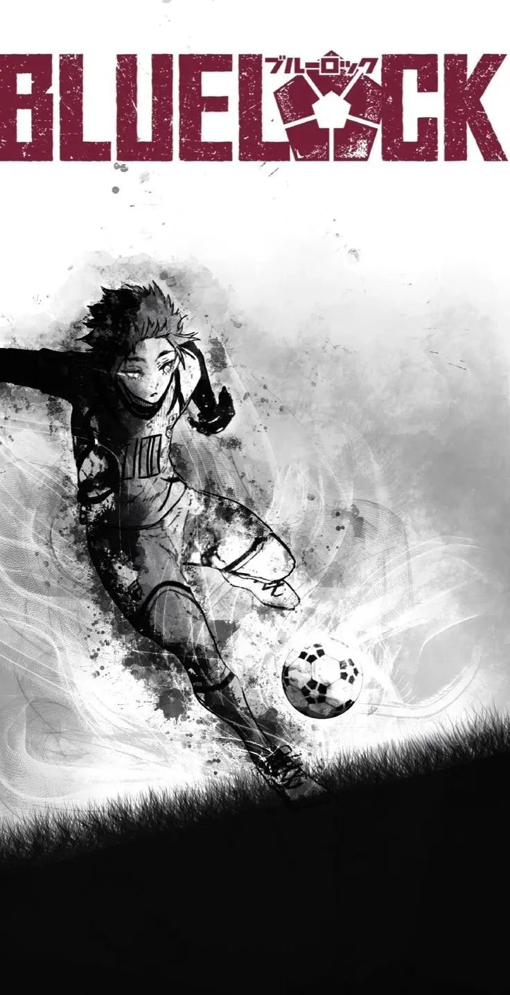 Blue Lock Anime Canvas Poster – HD Football Wall Art Decor