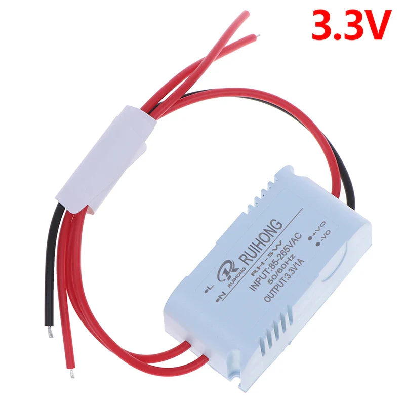 Mini AC-DC Power Supply Module 5W 220V to 3.3V–24V Converter