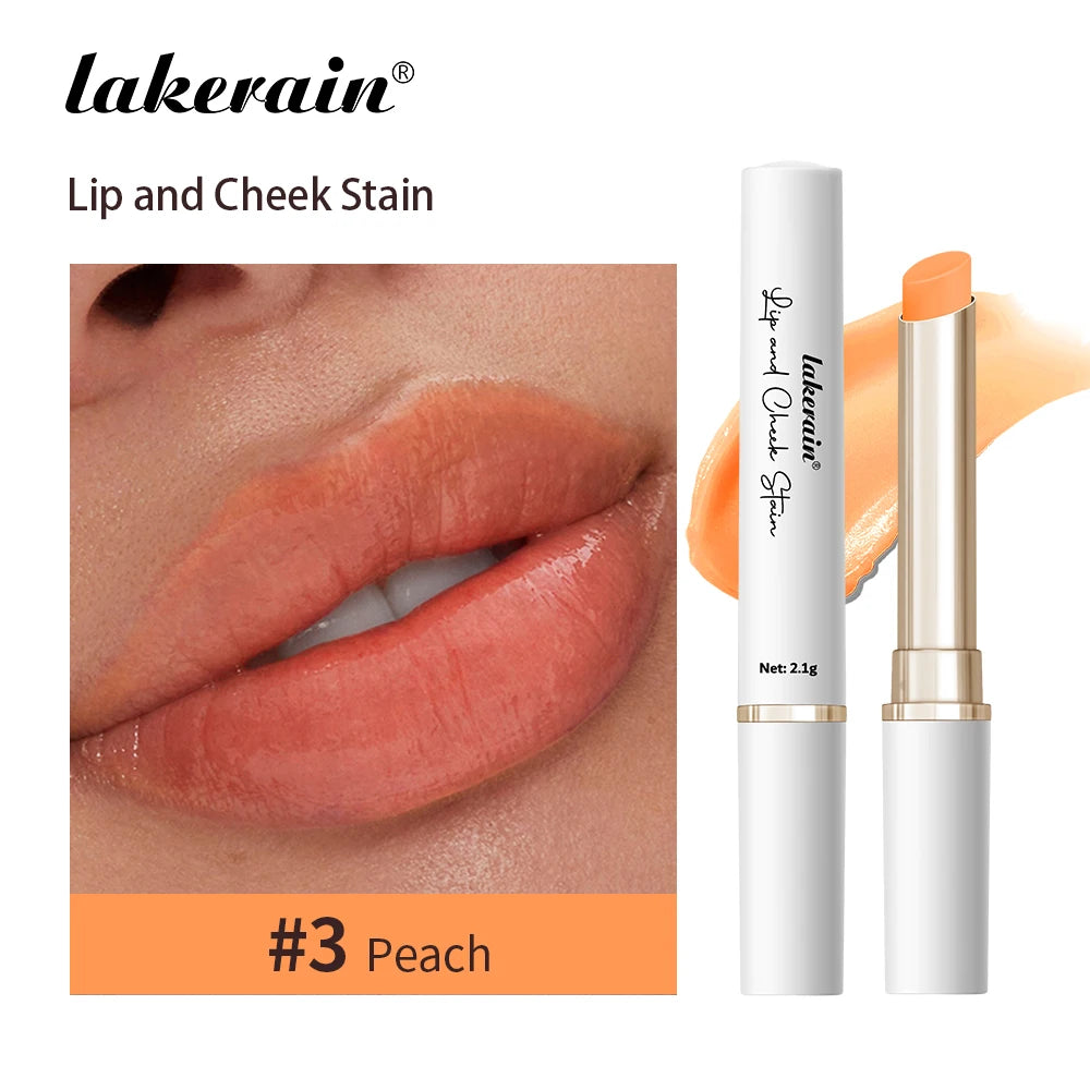 Lakerain Color Changing Lipstick Long Lasting Custom Color Deep Moisturizing Waterproof 4 Shades Available Lip Gloss Makeup Peaceful Pleasures Health and Wellness Peach