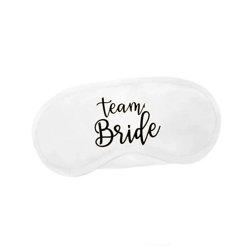 Bridesmaid Proposal Gift | Maid of Honor Bridal Party Keepsake Bridesmaid Proposal Gift Peaceful Pleasures Health and Wellness team bride mask