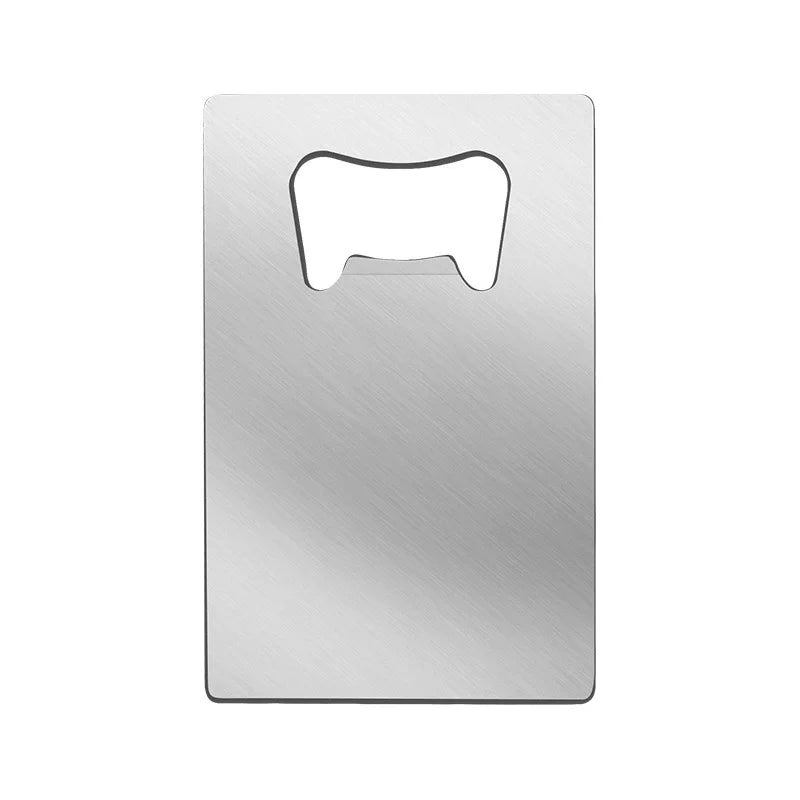 Stainless Steel Card Bottle Opener | Spades Playing Card Design