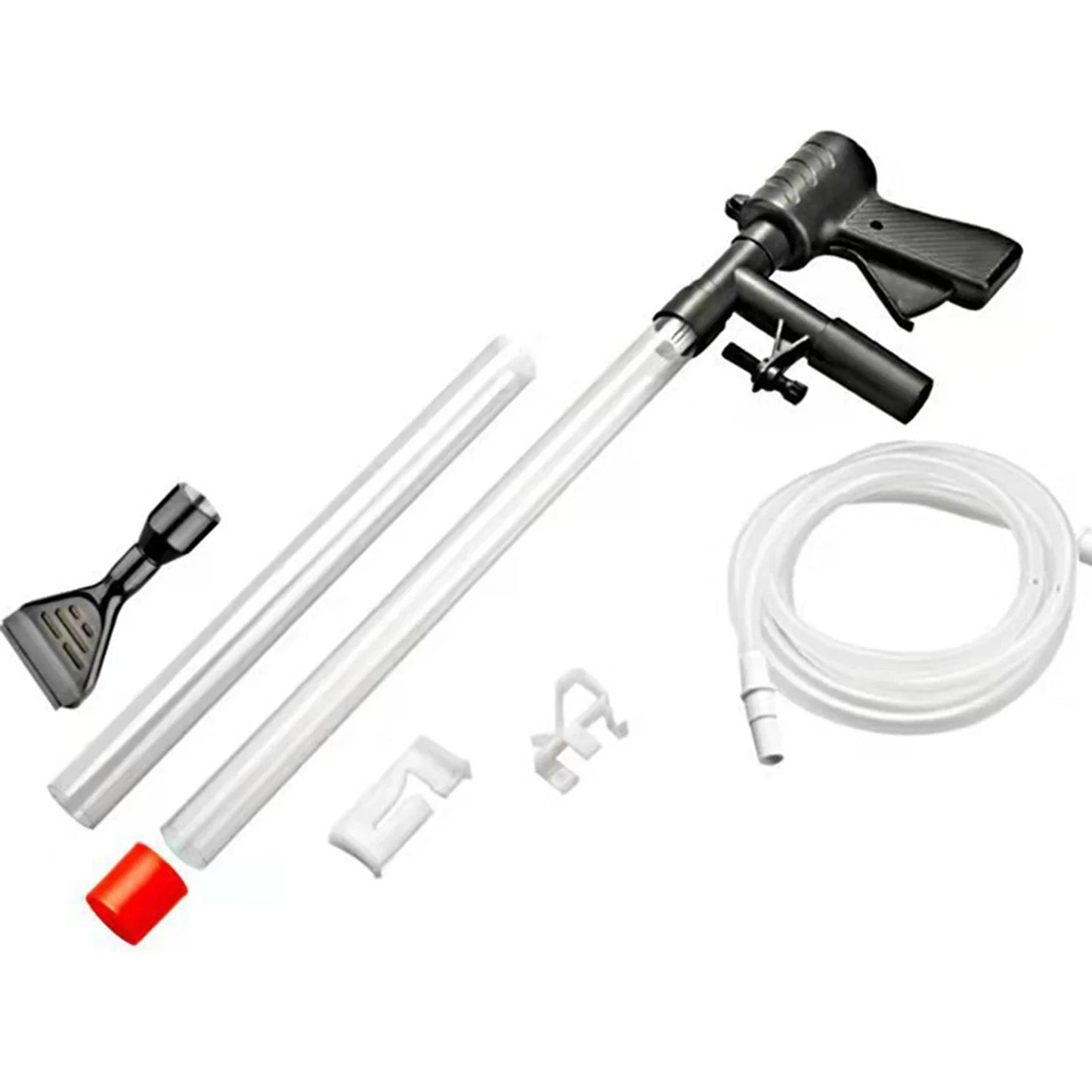 6-in-1 Aquarium Vacuum Cleaner, Water Changer & Algae Scraper