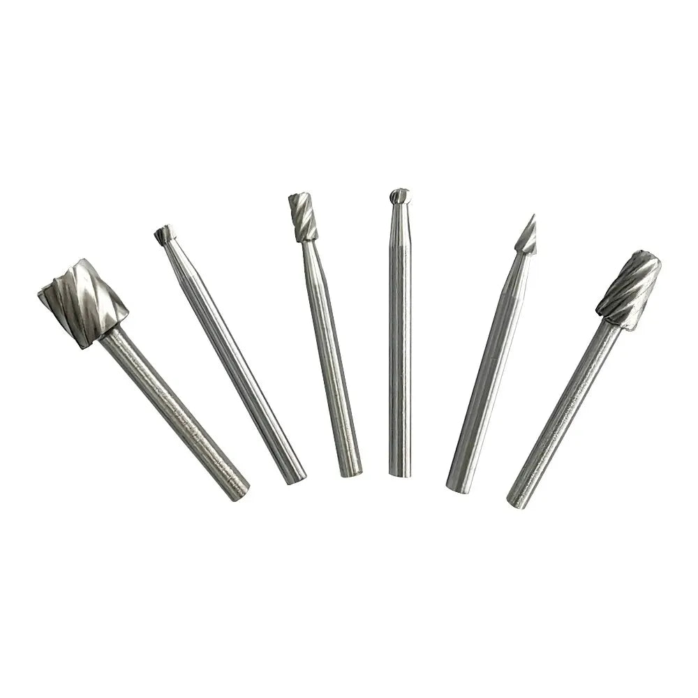 High-speed Steel Woodworking Small Rotary File Grinding Head DIY