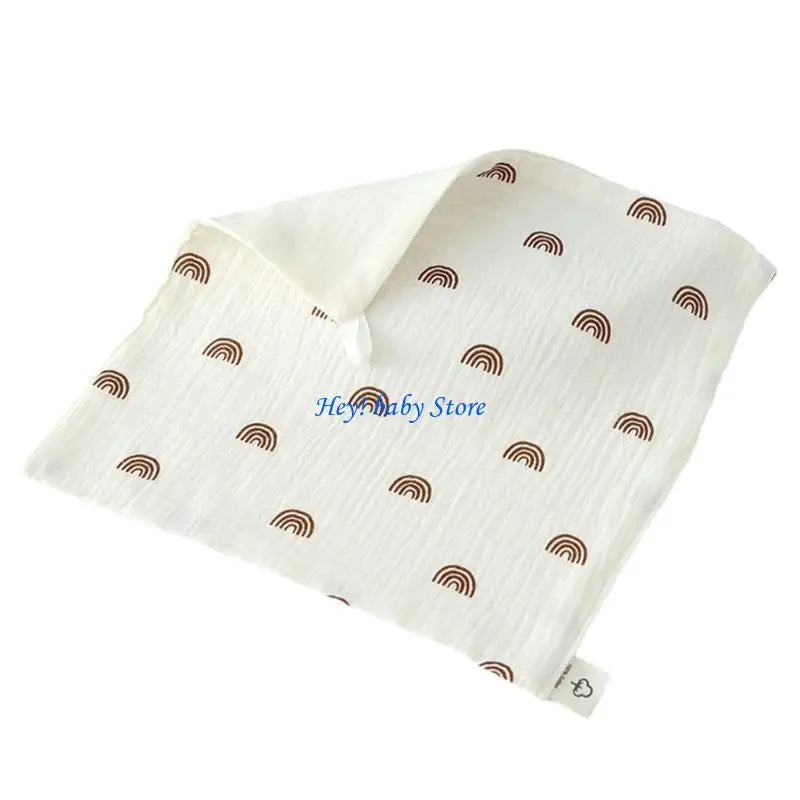 4-Layer Baby Square Face Towel | Soft Cotton 27x27cm Infant