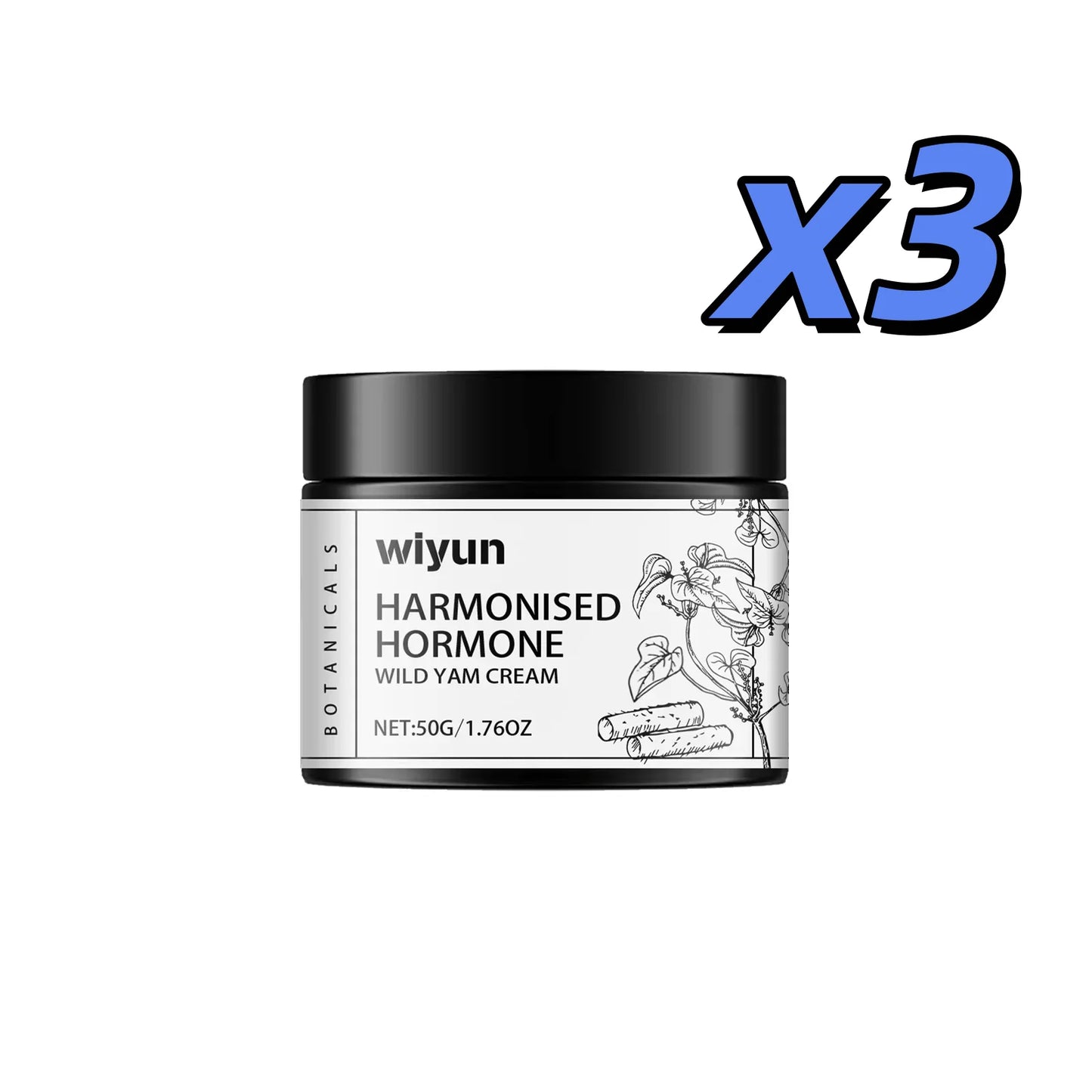 WIYUN Wild Yam Cream – Hormonal Balance & Menopause, 50g