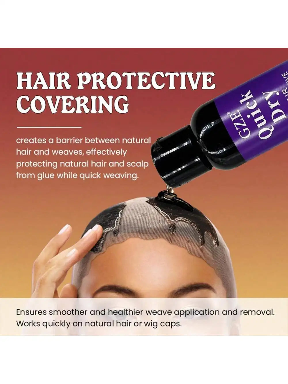 GZE Hair Protective Liquid Shield – Quick Weave Leave-In Conditioner