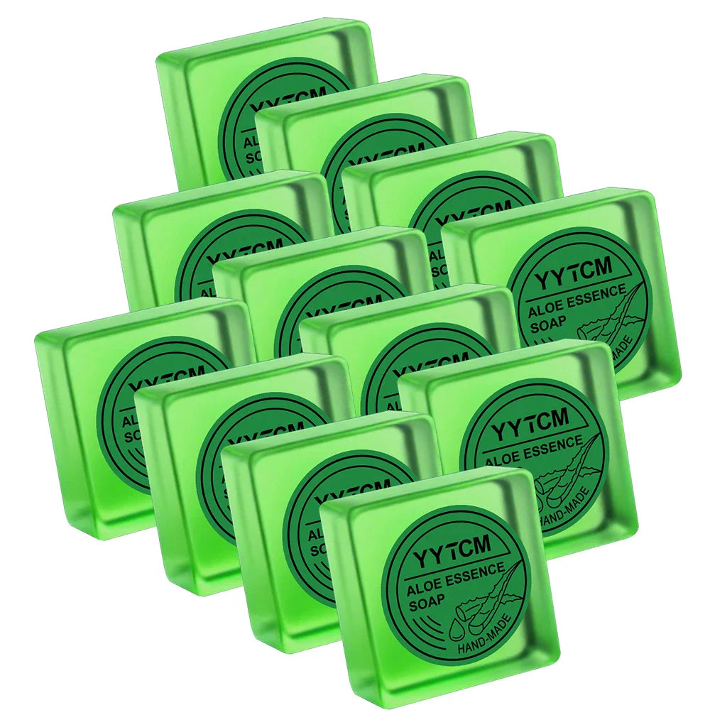 Handmade Aloe Vera Soap – Moisturizing Face & Body Bar 65g