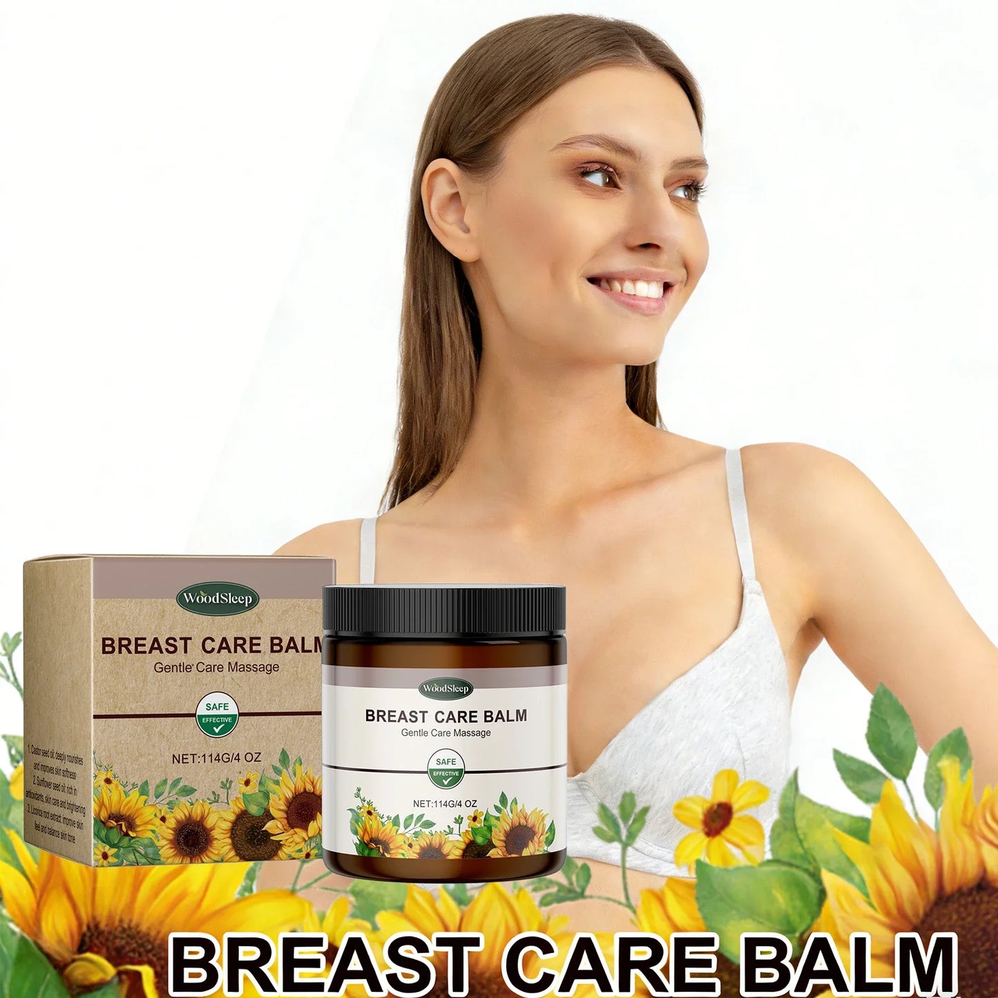 WOODSLEEP Breast Firming Cream – Anti-Sagging Lift & Plump