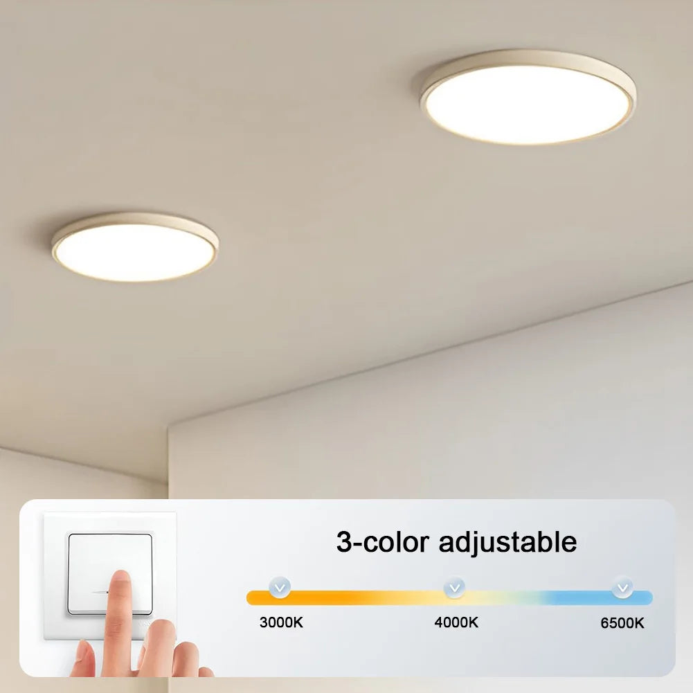3.94" Ceiling Fan LED Light Retrofit Kit – Dimmable 3000K/4000K/6500K Peaceful Pleasures Health and Wellness