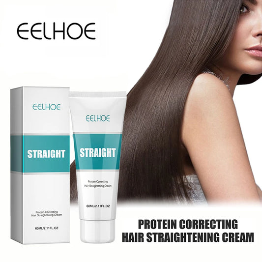Keratin Hair Straightening Cream Hair Repair Conditioner Reduce Frizzy and Dry Hair Care Set Hair Salon Protein Correction Cream Peaceful Pleasures Health and Wellness Default Title