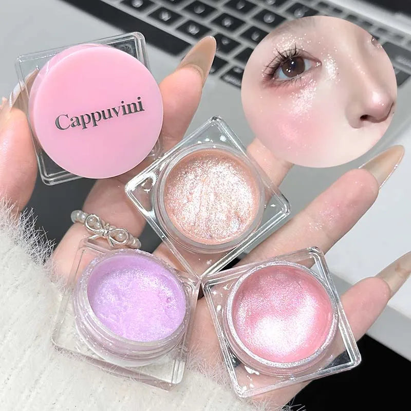 Cappuvini Diamond Glitter Highlighter Gel – Liquid Eyeshadow