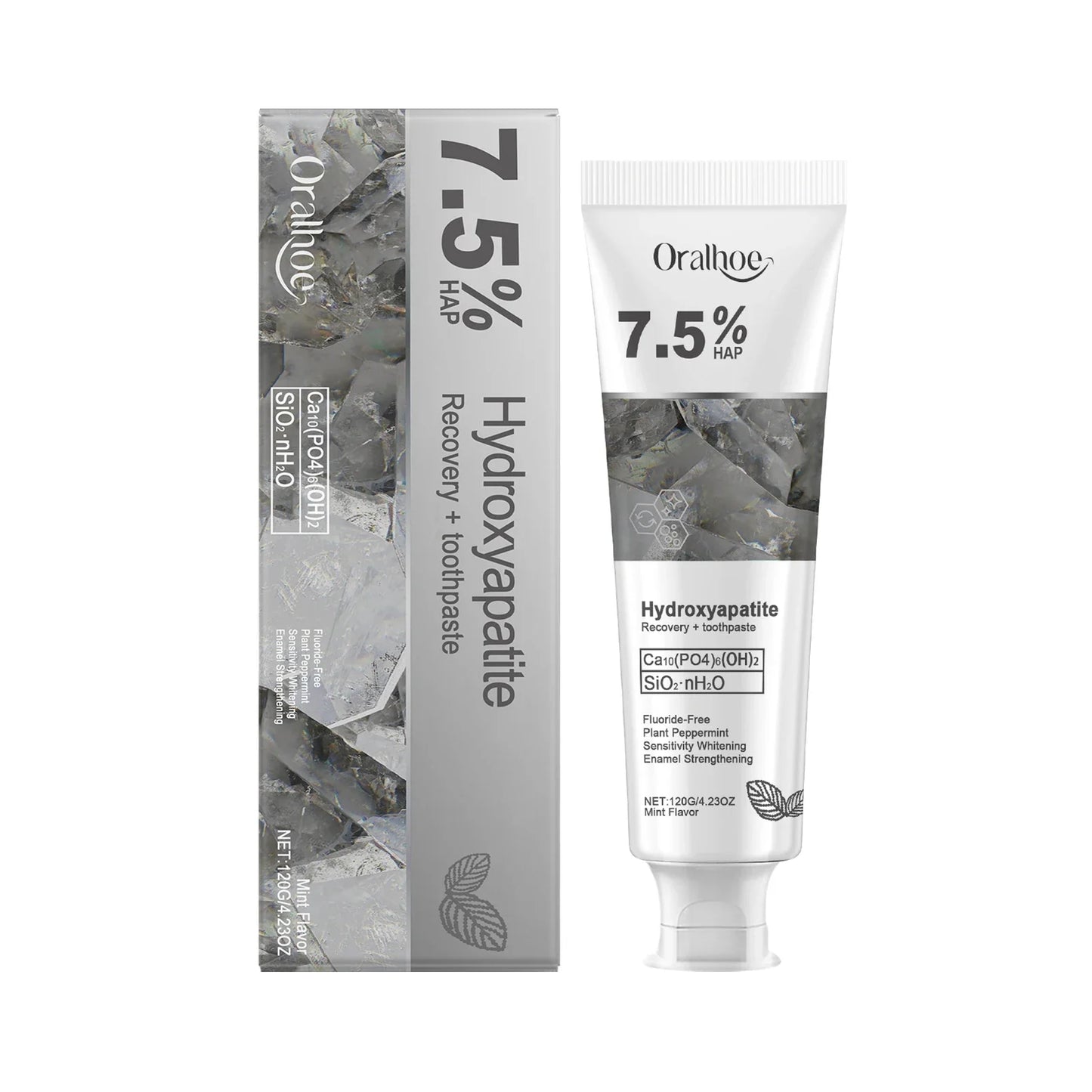 Hydroxyapatite Toothpaste – Enamel Repair & Whitening 120g