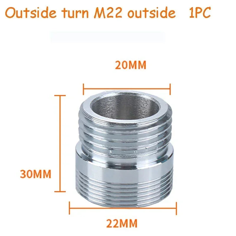 Threaded Faucet Connector – Kitchen, Bathroom & Garden Adapter