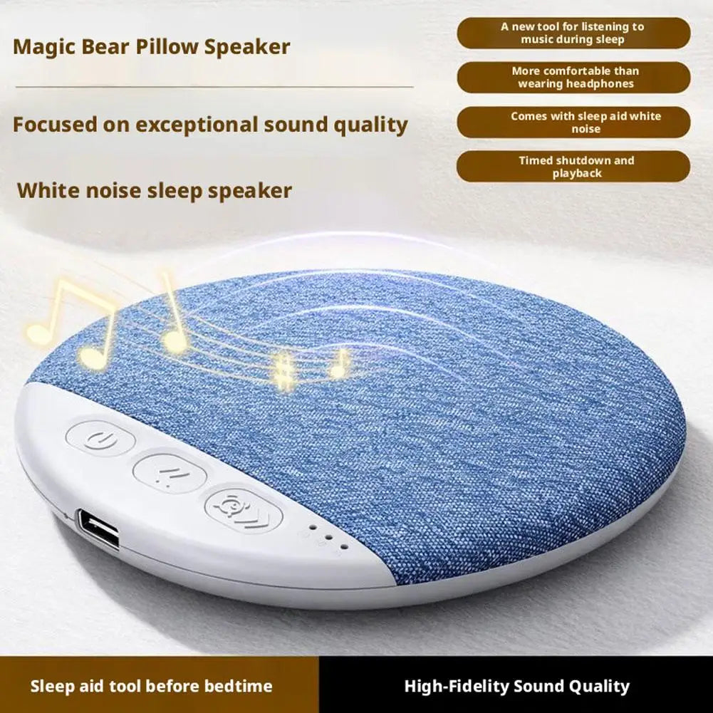 Bluetooth Under-Pillow Speaker for Relaxing Sleep Peaceful Pleasures Health and Wellness